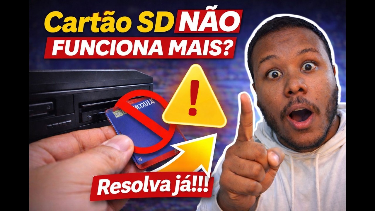 Cartão SD Não Reconhece