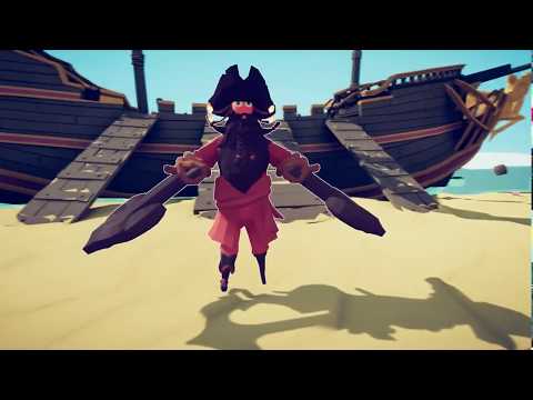 TABS | Pirate Update! Blackbeard VS Every Unit! (Same Price) 1/2