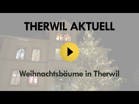 Weihnachtsbäume in Therwil
