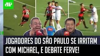 ‘Eles ficaram bravinhos com o Michael? A real é que o São Paulo…’: veja o debate pós-show do Flamengo