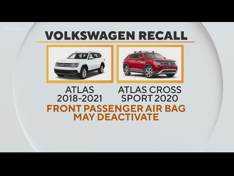 Volkswagen recalling 143,000 vehicles and warning not to sit in front passenger seat
