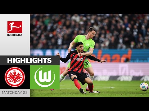 Resumen de Eintracht Frankfurt vs Wolfsburg Jornada 23