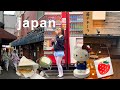 japan diaries ˖°🍡🍵 kimonos, street food, sanrio world!