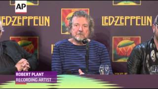 Robert Plant Calls Reporter a 'Schmuck'