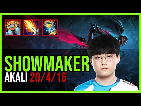 ShowMaker - AKALI vs. YONE Mid | KR Grandmaster