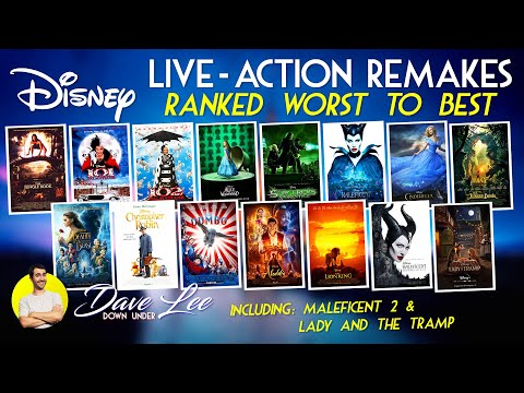 DISNEY LIVE-ACTION REMAKES - All 16 Movies Ranked Worst to Best