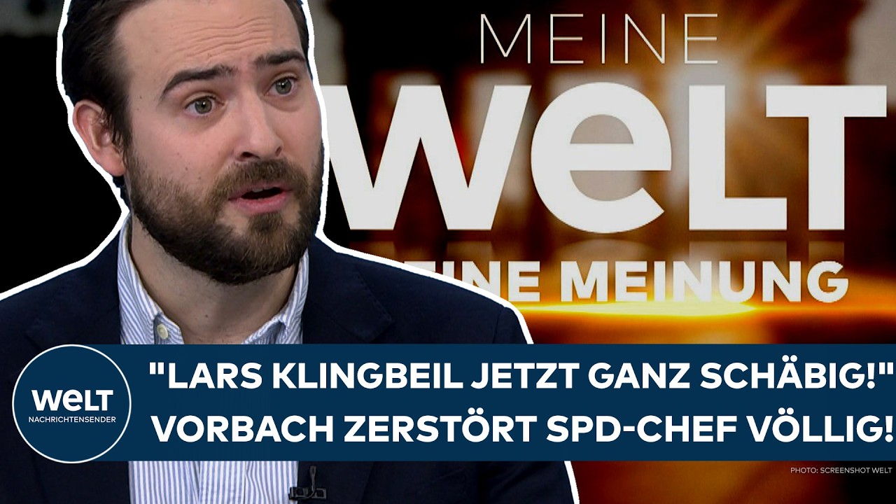 DEUTSCHLAND: "Das ist der schäbige Move!" Vorbach zerstört die SPD völlig! I Meine Meinung