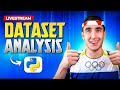 Real-World Data Analysis & Visualization with Python! (Olympics Dataset Analysis)