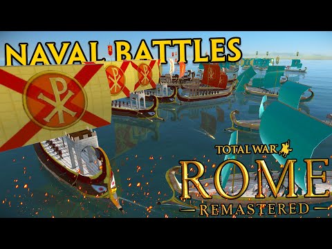 Modders Have Already Added In NAVAL COMBAT To Total War Rome Remastered