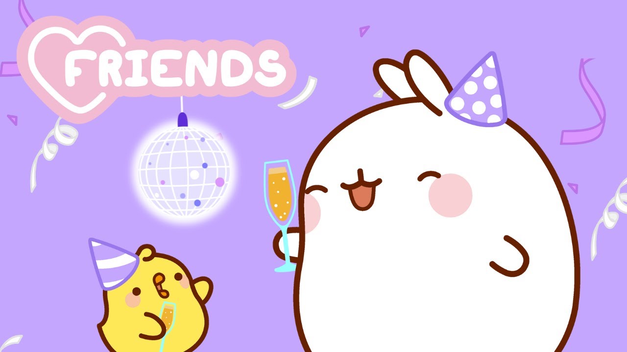 New Year, New Fun! 🌟 Molang’s Most Adorable Celebration Ever