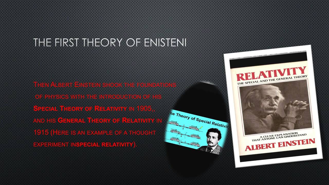 Ppt presentation on einstein