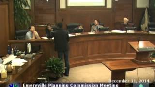 preview picture of video 'Marketplace Redevelopment Study Session - Dec 11, 2014 - Emeryville Planning Commission'