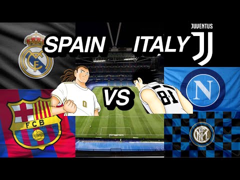 BIG MATCH! FULL BARCELONA MADRID VS FULL INTERMILAN JUVENTUS NAPOLI! FULL OF STARS😍😍. DREAM TEAM