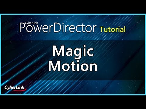 Creating a Magic Motion effect | PowerDirector Video Editor Tutorial