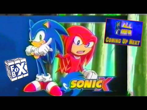 Sonic X "NEXT EPISODE" Promo FOXBOX (2004)