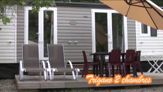 preview picture of video 'Camping la Pinède : Mobilhome 2 chambres'