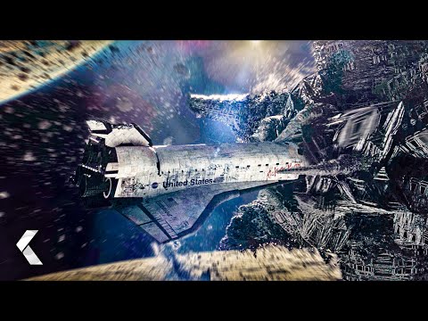 Alien Consumes Space Shuttle Scene - MOONFALL (2022)