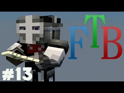 Redcubed Feed The Beast - Episode 13 - Automatic Recycler