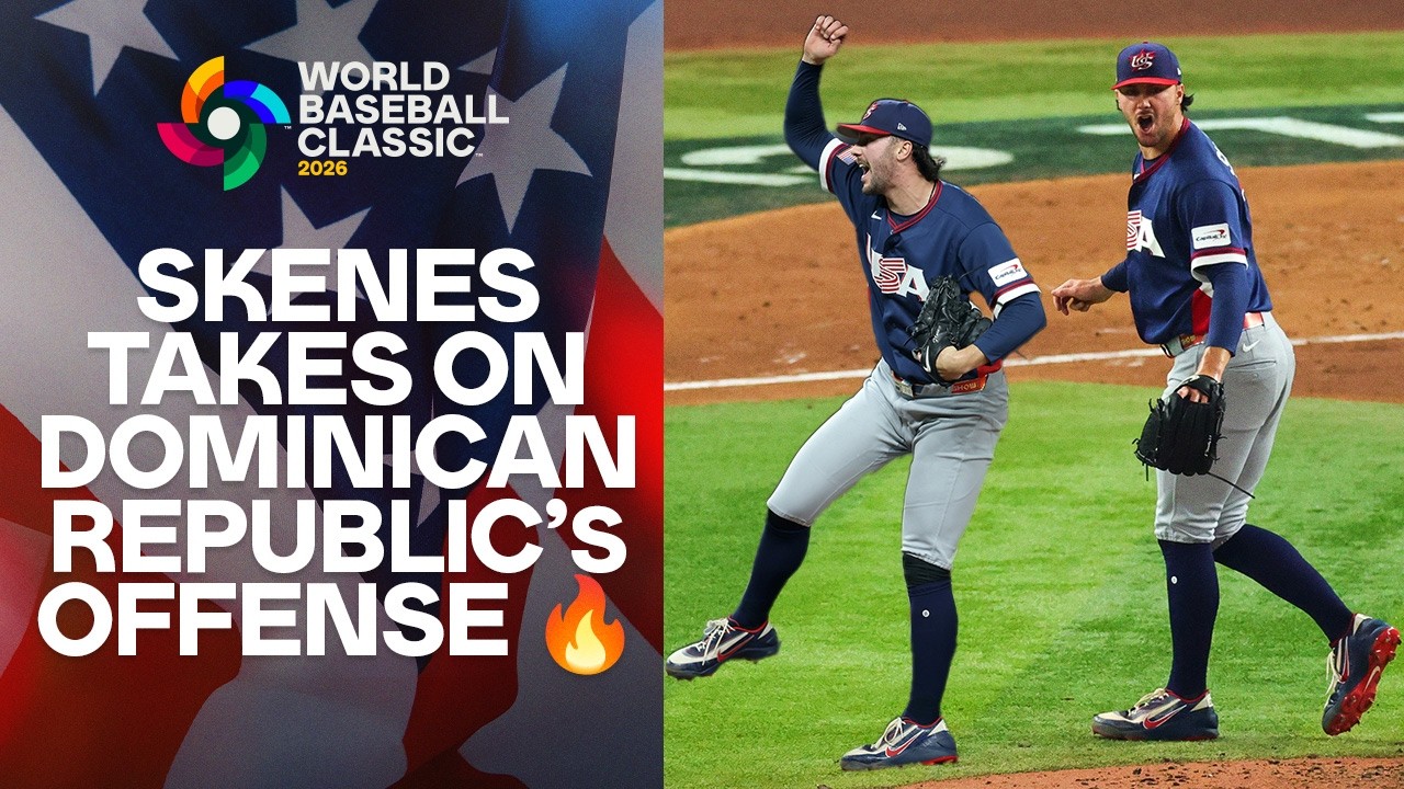 Paul Skenes vs. POWER-PACKED Team Dominican Republic in 2026 World Baseball Classic quarterfinals 🥸