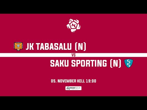 JK Tabasalu (N) - Saku Sporting (N), Naiste Meistriliiga 26. voor