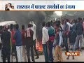 Rajasthan: Supporters of Sachin Pilot block road in Karauli