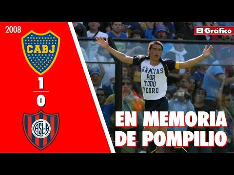 TORNEO APERTURA 2008: BOCA 1 SAN LORENZO 0