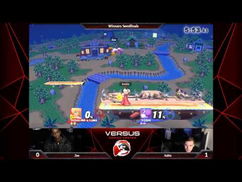 Versus Weekly 4/23/15 - Winners Semis - Zee (Yoshi) vs. Xaltis (RosaLuma) - Smash 4