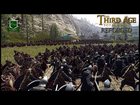 A HOST OF MEN VS A HANDFUL OF ELVES! 2v1 Third Age: Reforged Battle