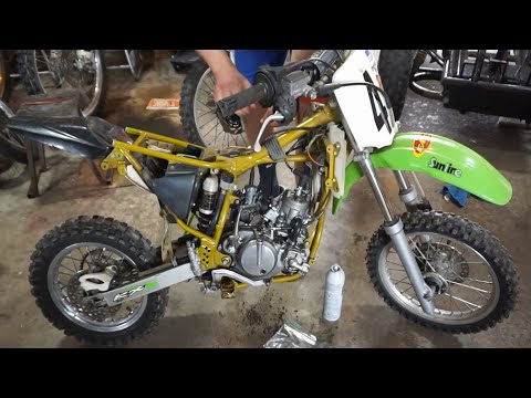Kawasaki Kx65 Full Motor Rebuild + First Start Up!!!