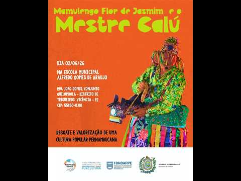 Mamulengo Flor de Jasmin e o Mestre Calú - Trigueiros - Vicência - PE