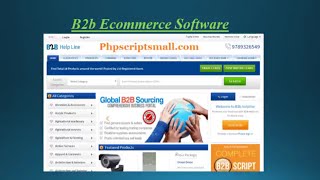 Buy and Sell Php Script  B2b | Ecommerce Software