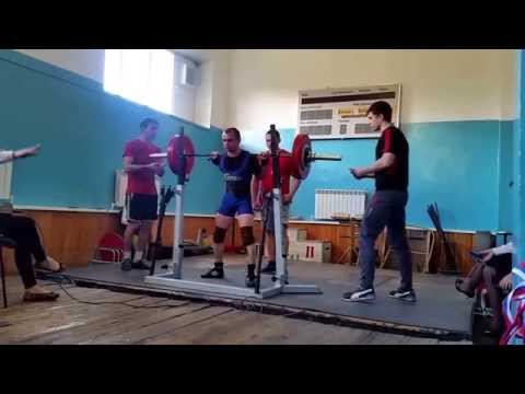 Valery Polyakov,squat 190 kg.