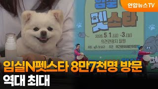 임실N펫스타…역대 최대 8만7천명 반려인 방문 / 연합뉴스TV (YonhapnewsTV)