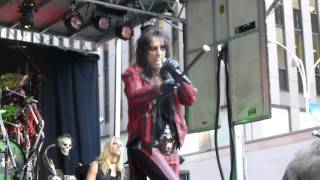 ALICE COOPER No more Mr. Nice Guy  LIVE Fin Manhattan, NEW YORK August 14, 2015