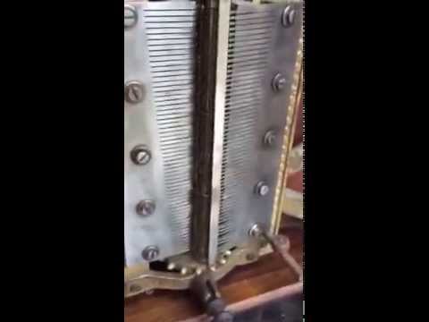 Polyphon upright disc coin op music box