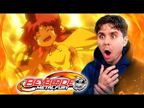 9TH LEGENDARY BLADER!! | Beyblade Metal Fury Episode 28 REACTION