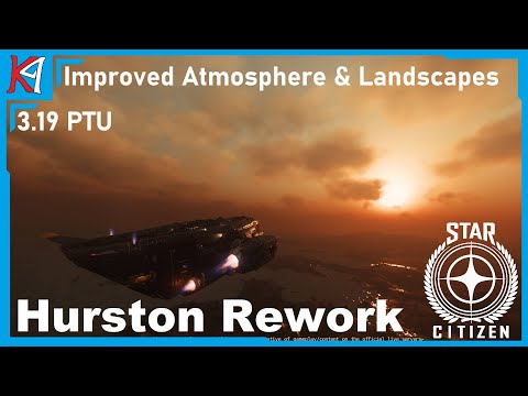 Early look at Hurston's reworked atmosphere and landscape | Star Citizen