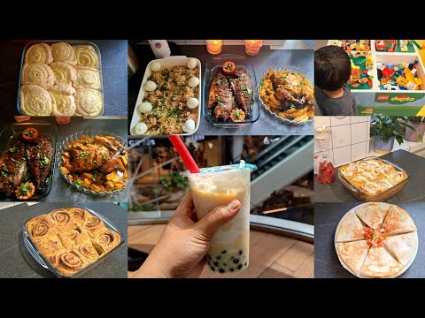 Silent vlog | Cozy morning | cooking & baking |Lemon rolls recipe | Nordic Summer | life in Austria