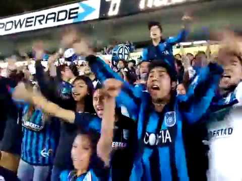 "Resistencia albiazul nuevo" Barra: La Resistencia Albiazul &bull; Club: Querétaro