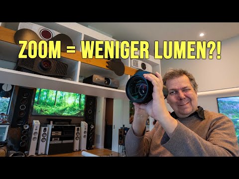 Be careful with zoom! Projectors can experience massive variations in brightness and contrast due...
