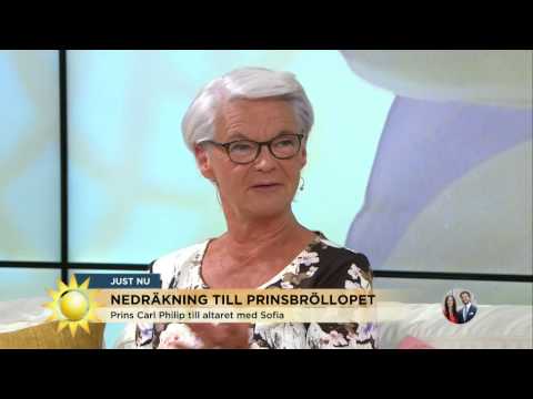 Elisabeth Tarras-Wahlberg: "Kommer ihåg natten då Carl Philip föddes" - Nyhetsmorgon (TV4)