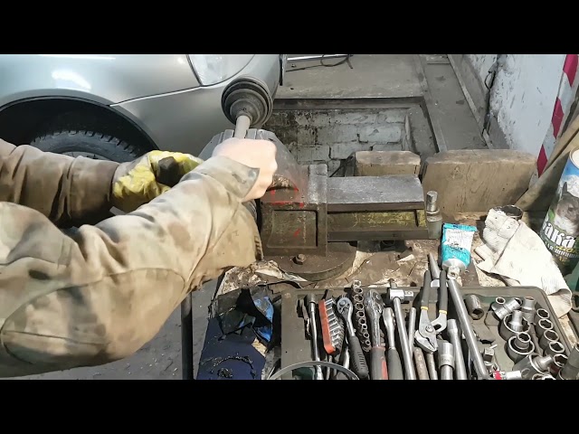Как Снять Привод С Коробки Гранта
