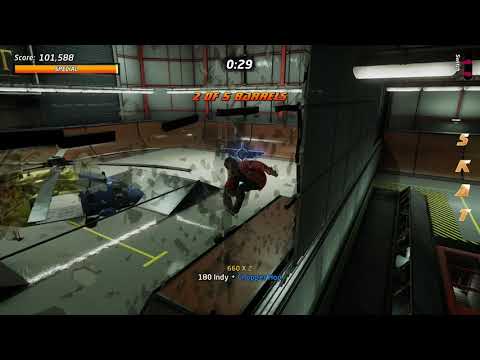 THPS 1+2 - Hangar 39.7 speedrun (PS4)