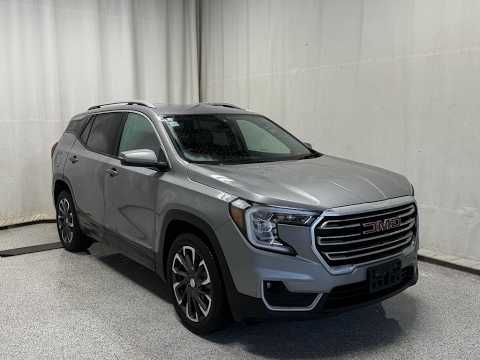 2024 GMC Terrain AWD SLT in Silver for sale at Park Mazda in Sherwood Park, AB