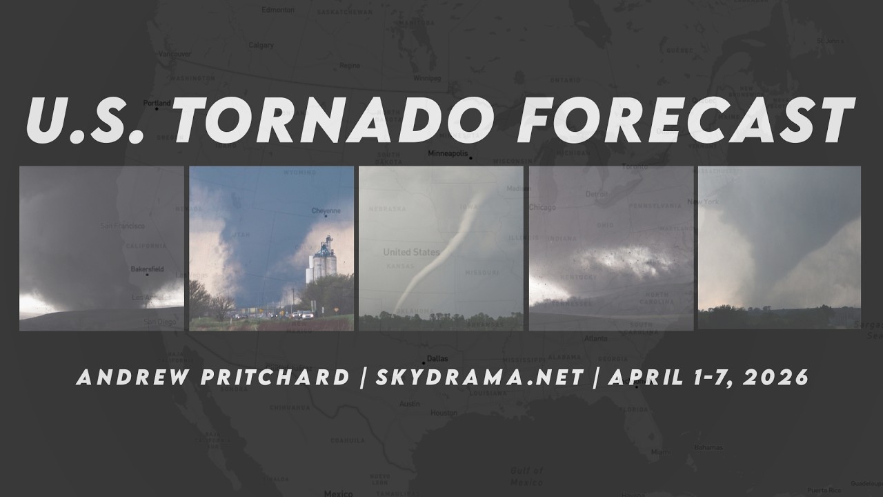 U.S. Tornado Forecast | April 1-7, 2026
