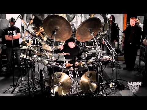 Terry Bozzio's All Cymbal Drum Set