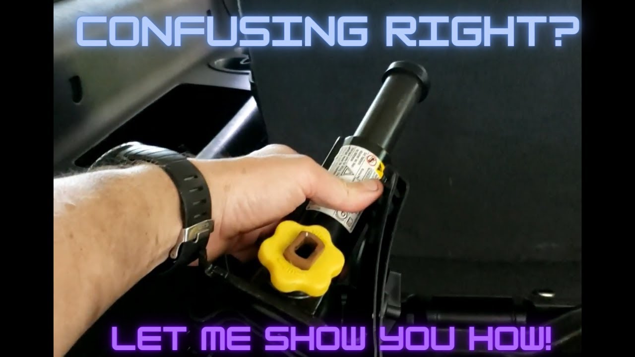 Watch video How to get your Yukon/Tahoe/Suburban jack back in place Now How to get your Yukon/Tahoe/Suburban jack back in place