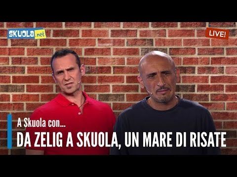 Zelig: i comici Paolo Arcuri e Mario Barletta ospiti della Skuola Tv