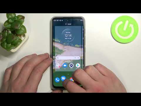 How to Remove/Restore Messages App Icon from/to the Home Screen of MOTOROLA Moto G71 5G