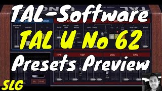 Video thumbnail for TAL Software | TAL U No 62 | Presets Preview by Simon Le Grec